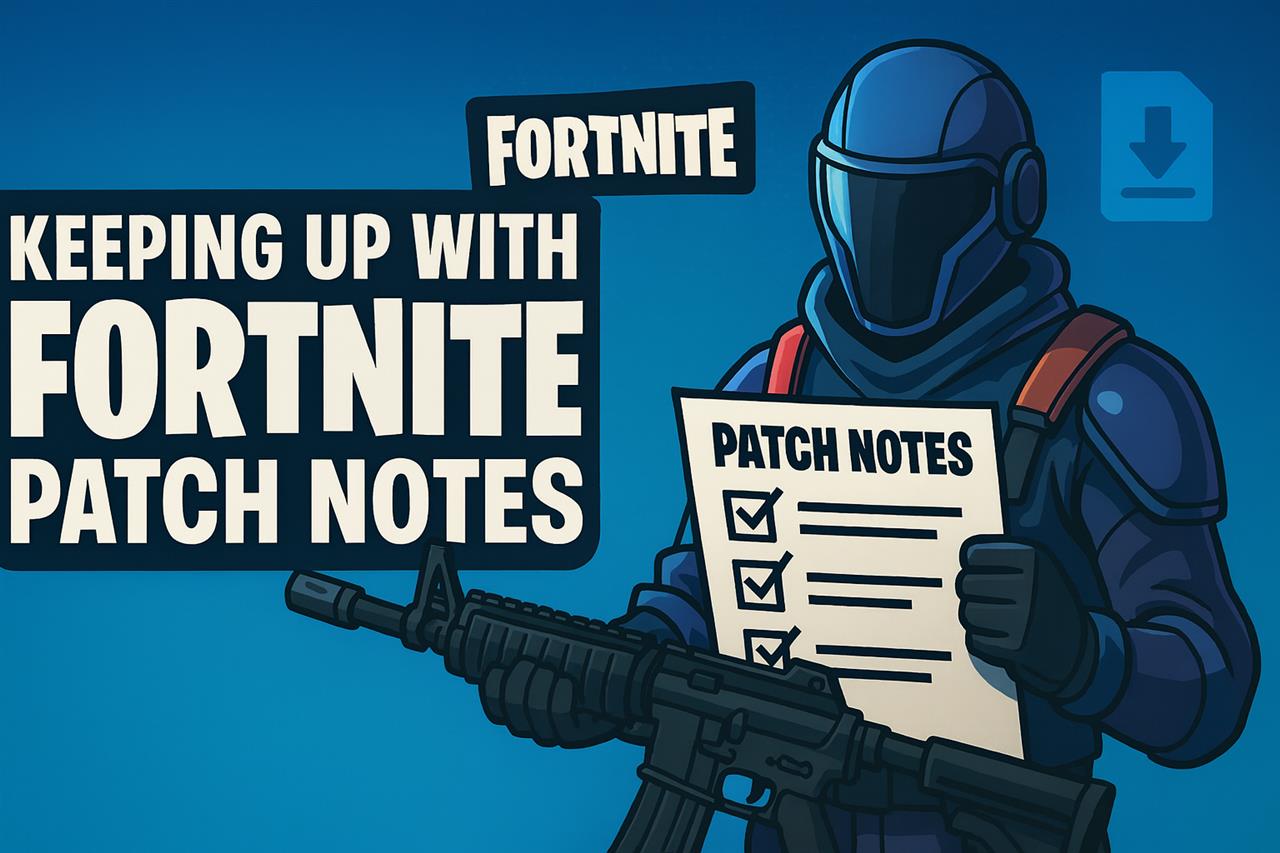 Keeping up with fortnite patch notes