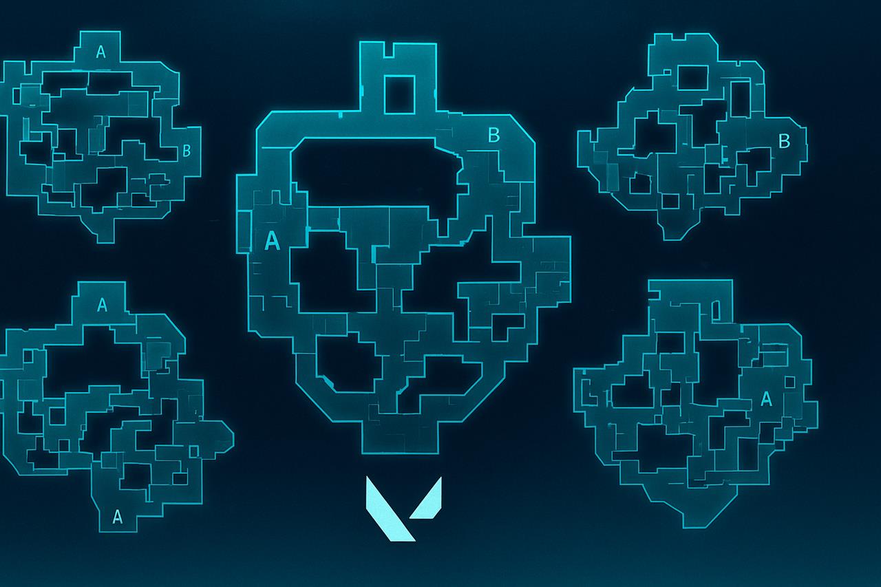 Exploring the tactical design of valorant maps