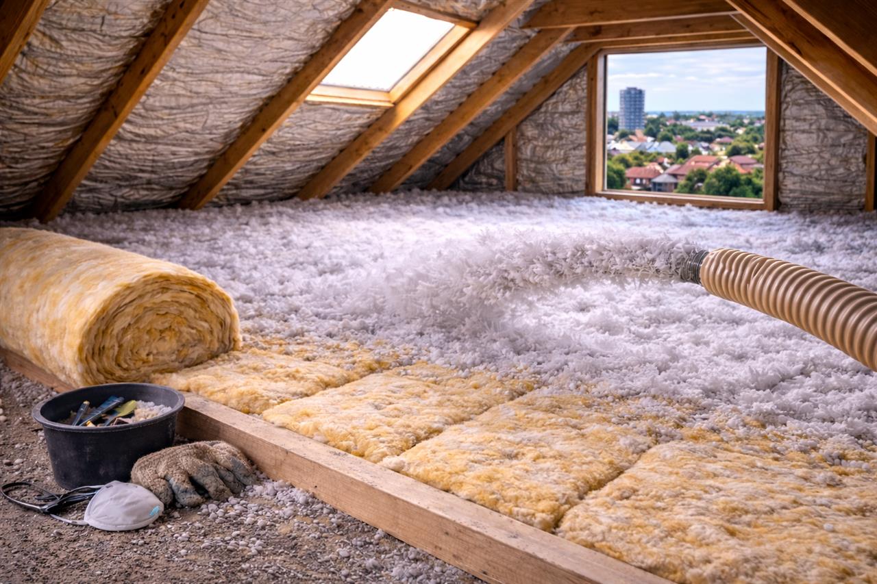 Loftisolering i Rødovre: Når varmeregningen afslører loftets svagheder