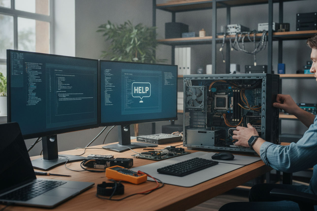 Få bugt med computerproblemerne: En guide til hurtig og effektiv pc hjælp